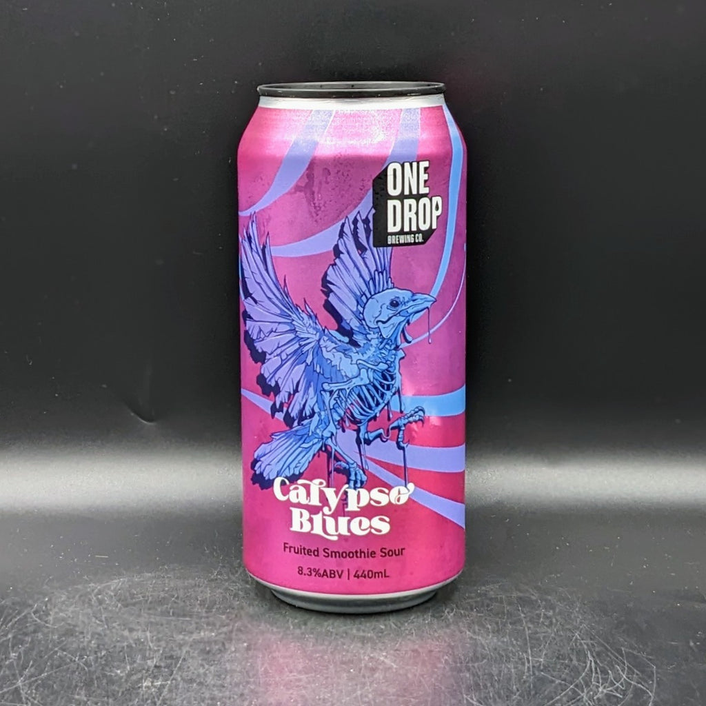 One Drop Calypso Blues - Fruited Smoothie Sour Can Sgl - Saccharomyces Beer Cafe