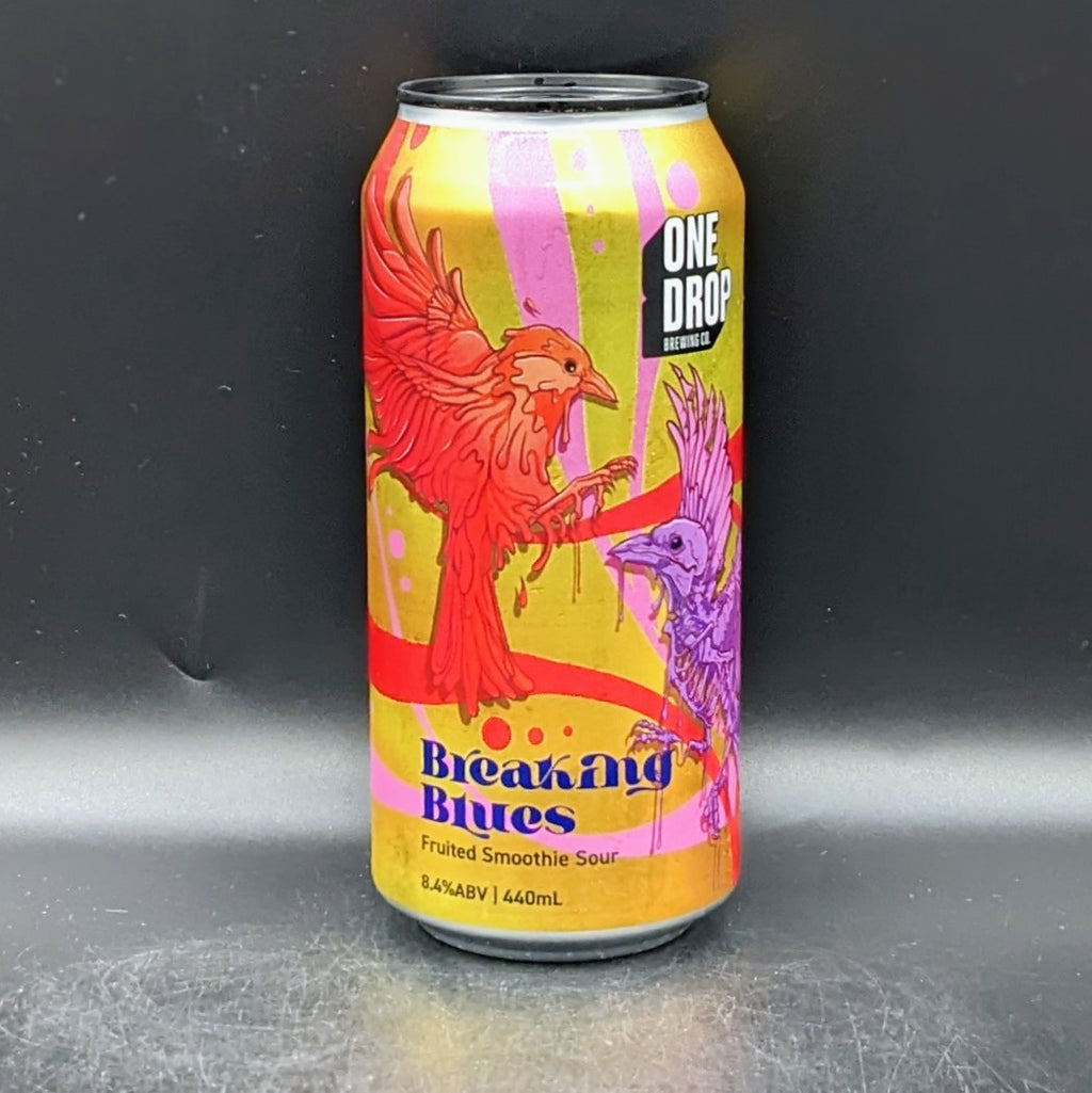 One Drop Breaking Blues - Fruited Smoothie Sour Can Sgl - Saccharomyces Beer Cafe