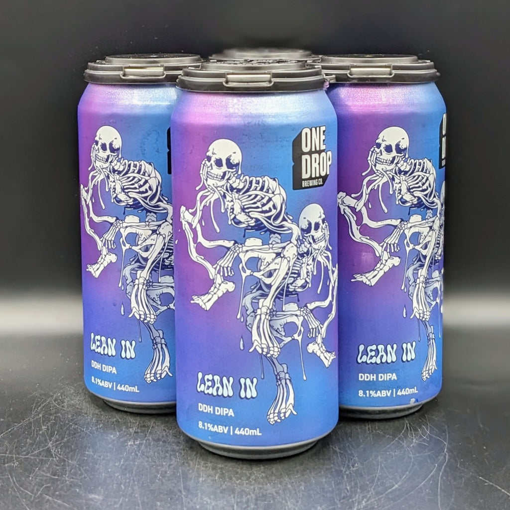 One Drop Lean In - DDH IPA Can 4pk - Saccharomyces Beer Cafe