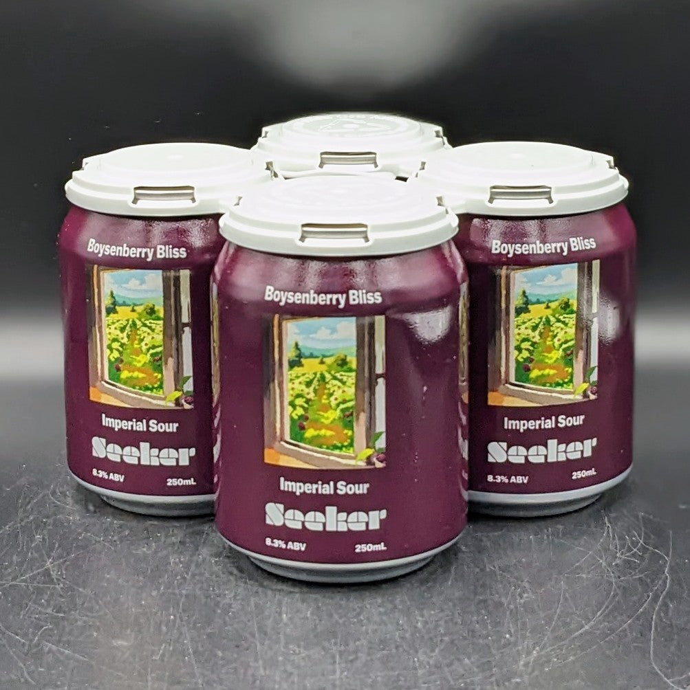 Seeker Boysenberry Bliss - Imperial Sour Can 250ml 4pk - Saccharomyces Beer Cafe