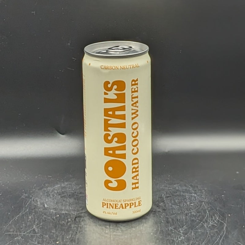 Coastals Pineapple Hard Coco Water Can Sgl