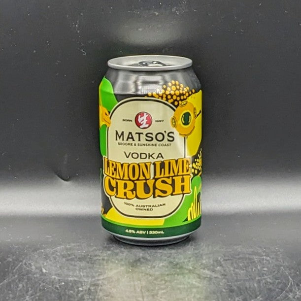 Matso's Lemon Lime Crush Can Sgl