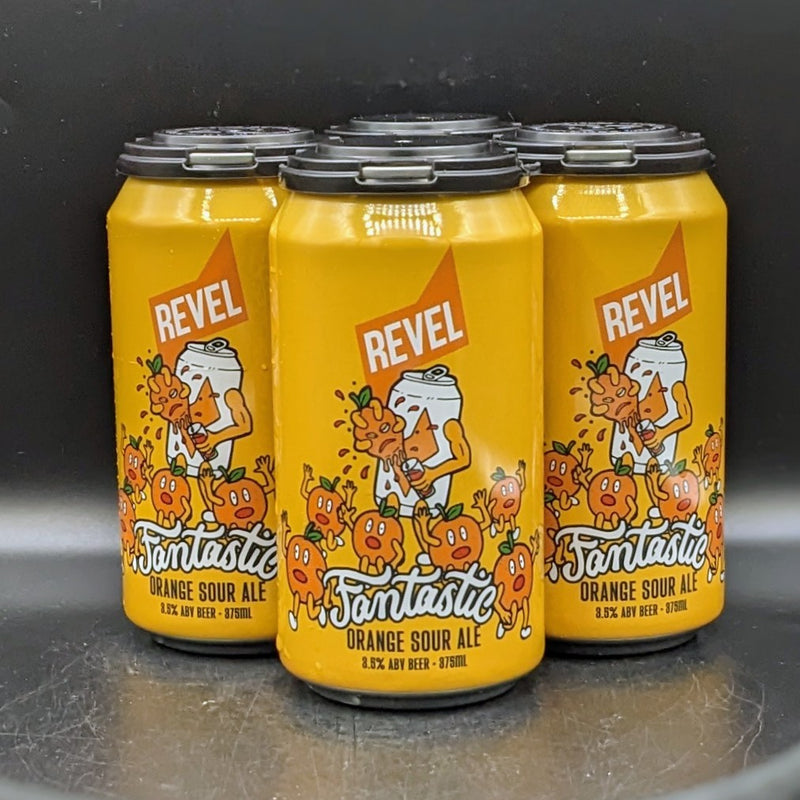 Revel Fantastic Orange Sour Ale Can 4pk