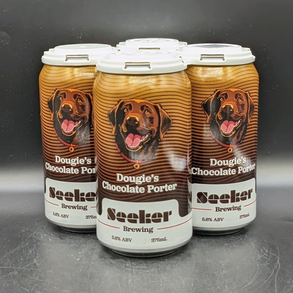 Seeker Dougie's Chocolate Porter Can 4pk - Saccharomyces Beer Cafe