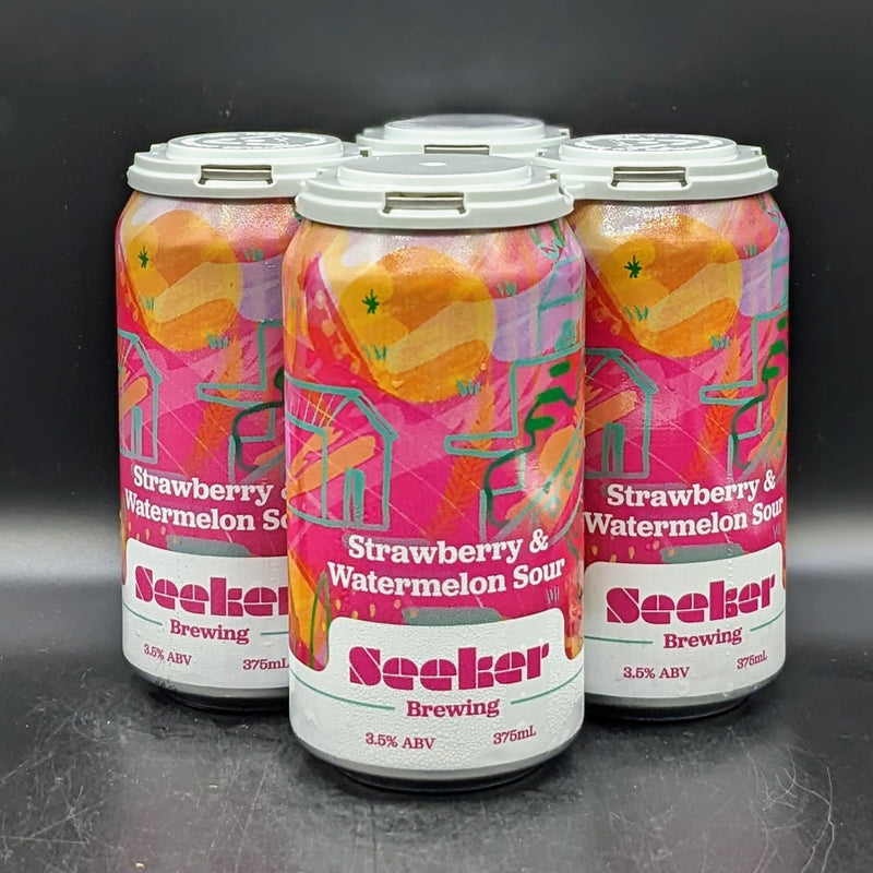 Seeker Strawberry & Watermelon Sour Can 4pk