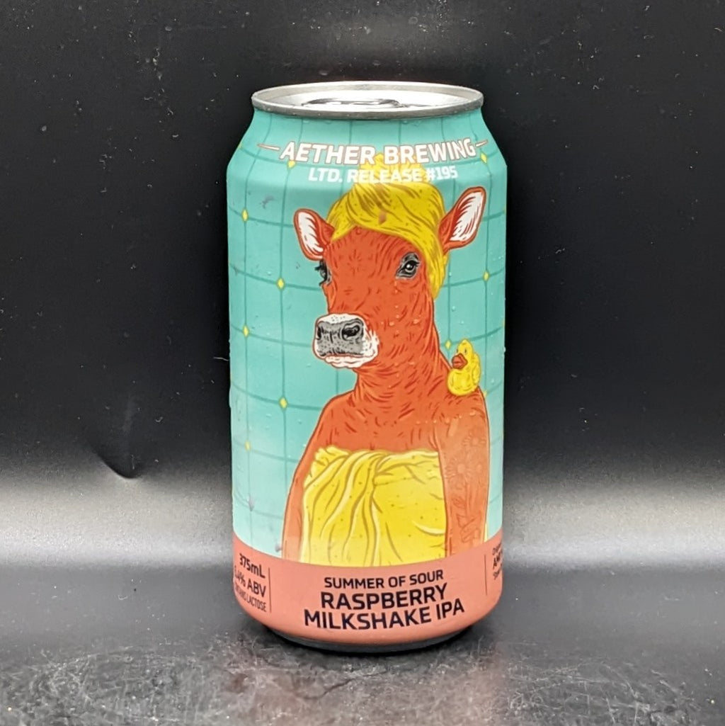 Aether Summer of Sour ’24 Raspberry Milkshake IPA Can Sgl - Saccharomyces Beer Cafe