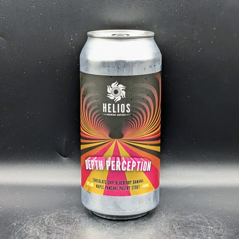 Helios Depth Perception - Chocolate Chip Blueberry Banana Maple Pancake Pastry Stout Can Sgl