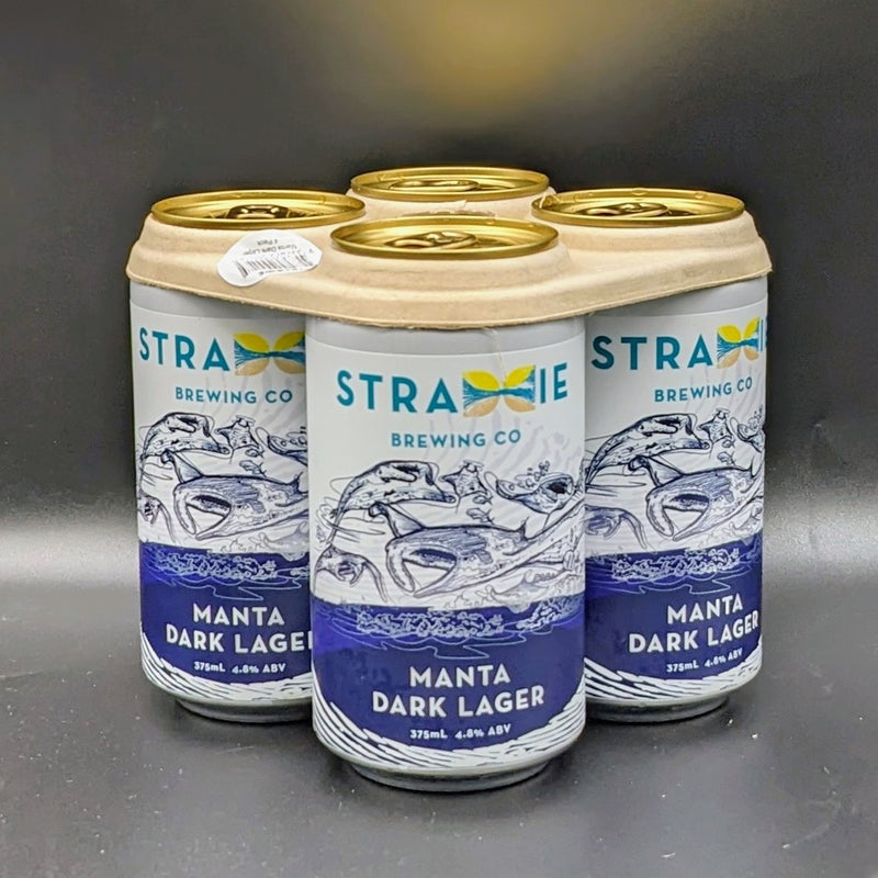 Straddie Brewing Manta Dark Lager Can 4pk