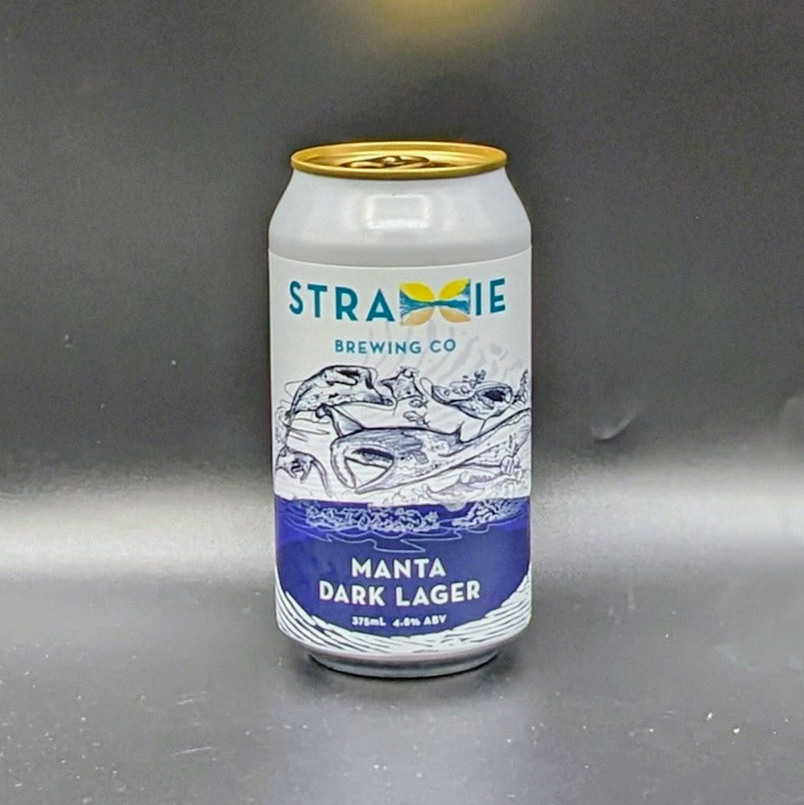 Straddie Brewing Manta Dark Lager Can Sgl