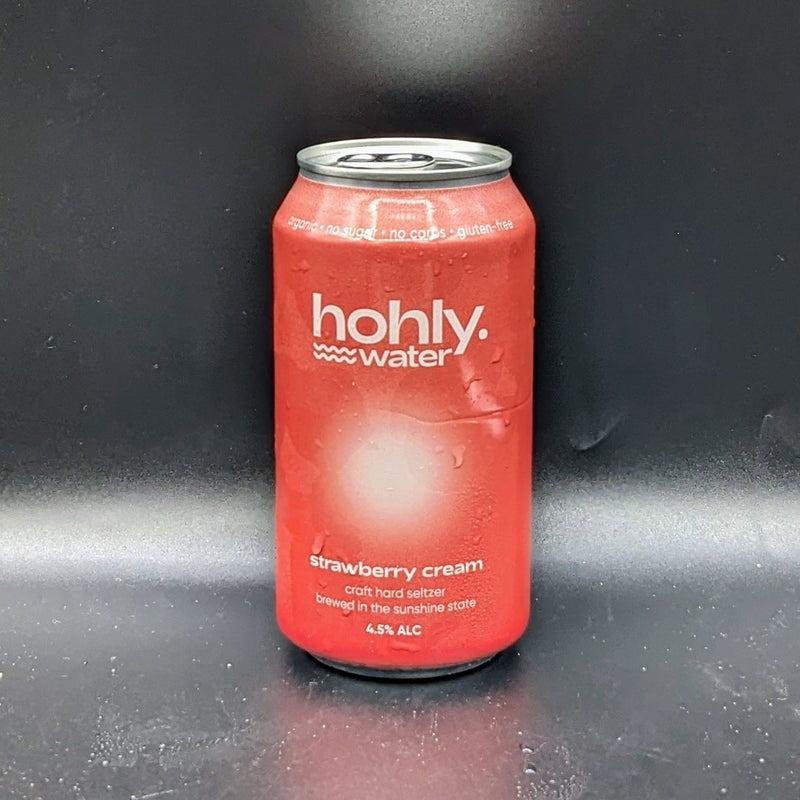 Hohly Water Strawberry Cream Seltzer Can Sgl