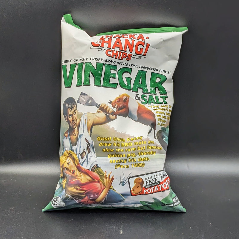 SnackaChangi Vinegar & Salt Chips 150g