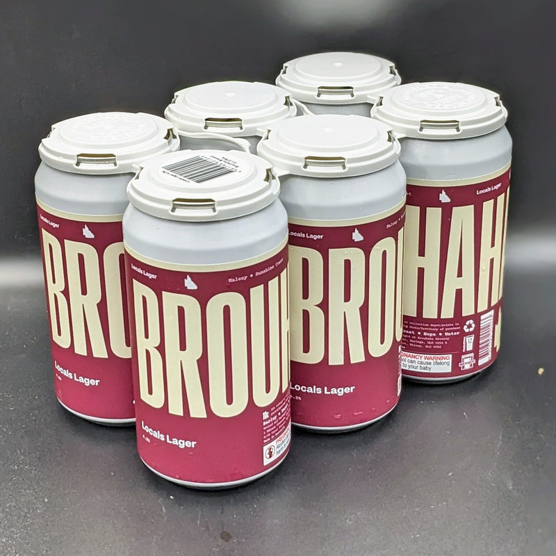 Brouhaha Locals Lager Can 6pk