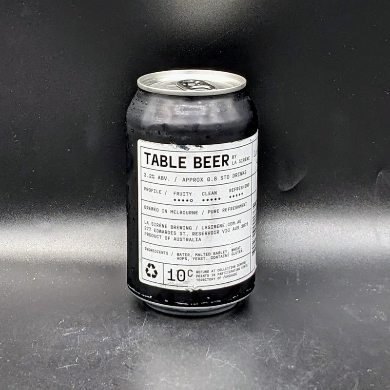 La Sirene Table Beer Can Sgl