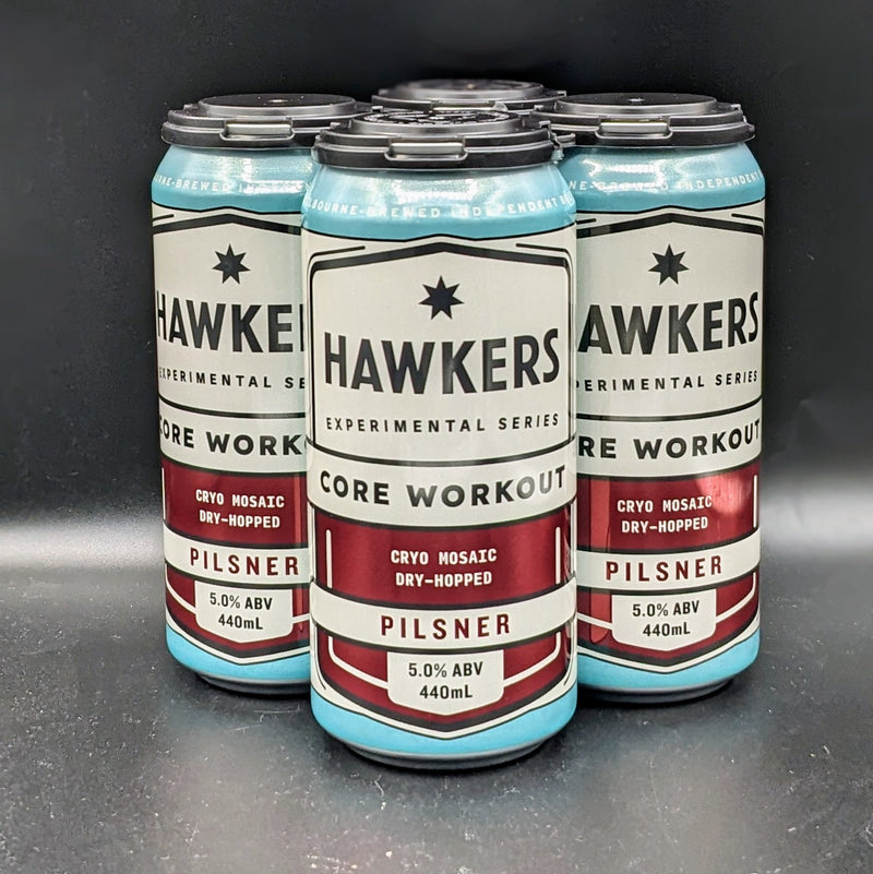 Hawkers Core Workout - Pilsner Can 4pk