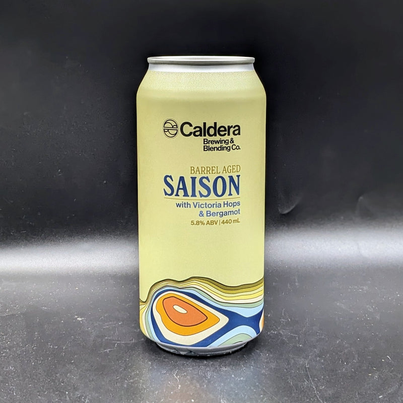 Caldera Saison Dry Hopped w/ Victoria Hops & Bergamot Can Sgl