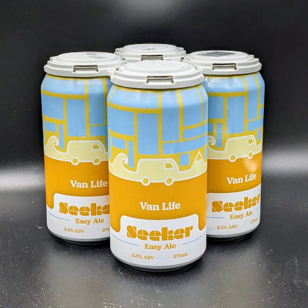 Seeker Van Life – Easy Ale 2.5% Can 4pk - Saccharomyces Beer Cafe