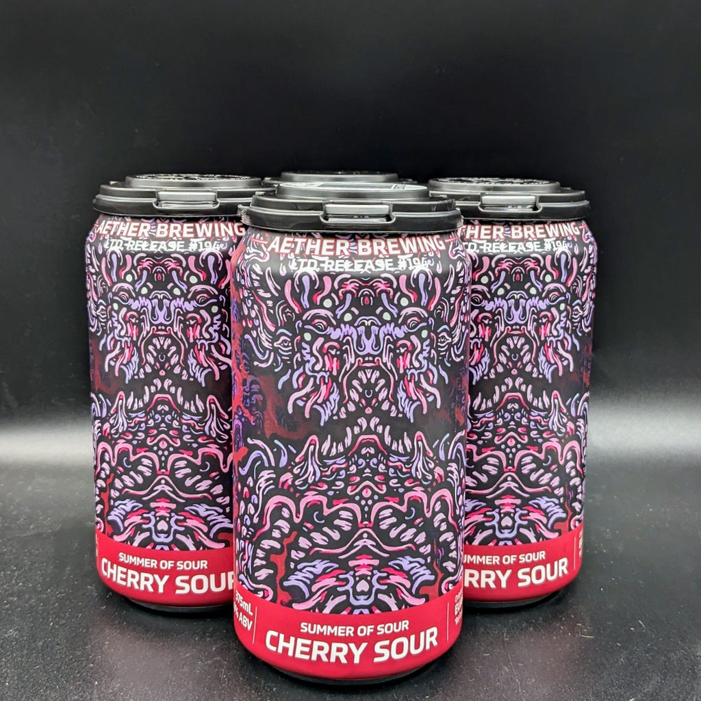 Aether Summer of Sour ’24  Cherry Sour Can 4pk - Saccharomyces Beer Cafe