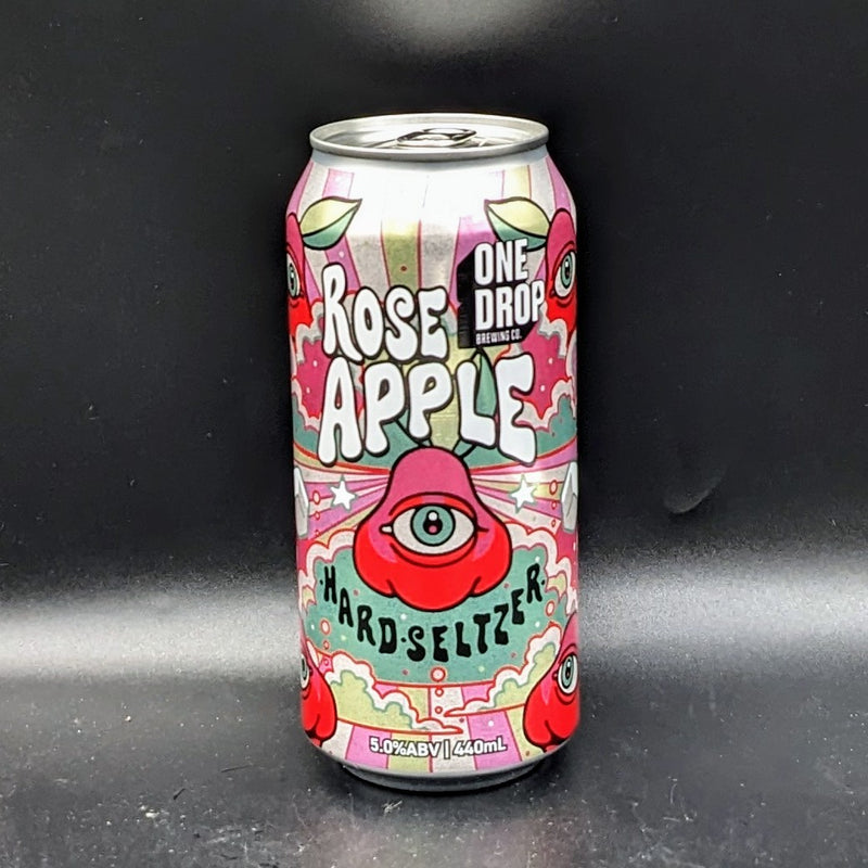 One Drop Rose Apple Hard Seltzer Can Sgl