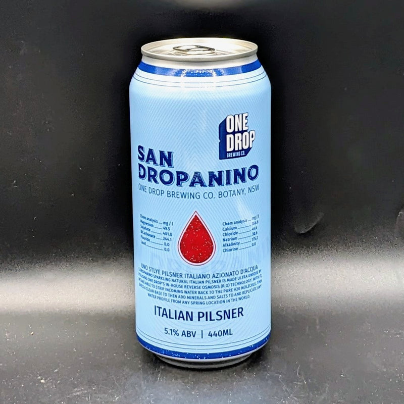 One Drop San Dropanino Italian Pilsner Can Sgl