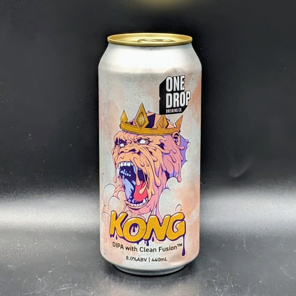 One Drop Kong DIPA w Clean Fusion Can Sgl - Saccharomyces Beer Cafe