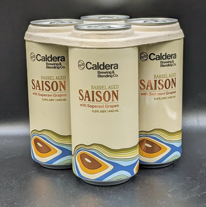 Caldera Saison w/ Saperavi Can 4pk