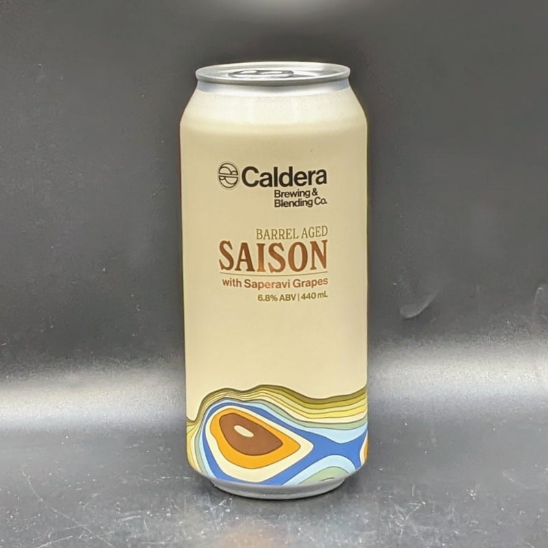 Caldera Saison w/ Saperavi Can Sgl