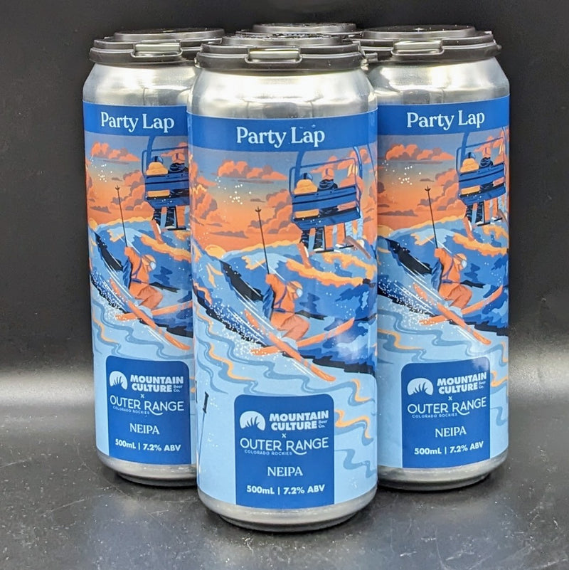 Mountain Culture Party Lap - NEIPA Can 4pk