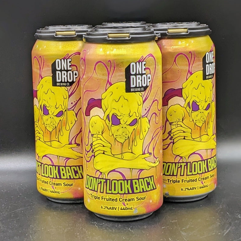 One Drop Don’t Look Back Triple Fruited Cream Sour Can 4pk