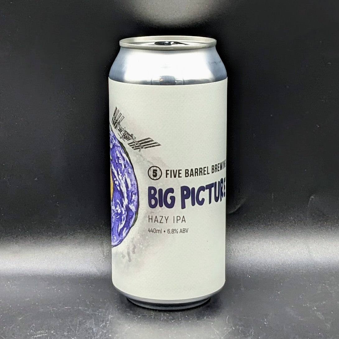 Five Barrel Big Picture Hazy IPA Can Sgl