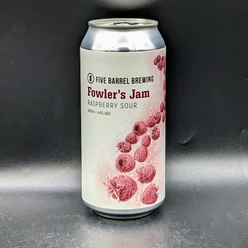 Five Barrel Fowlers Jam Raspberry Sour Can Sgl