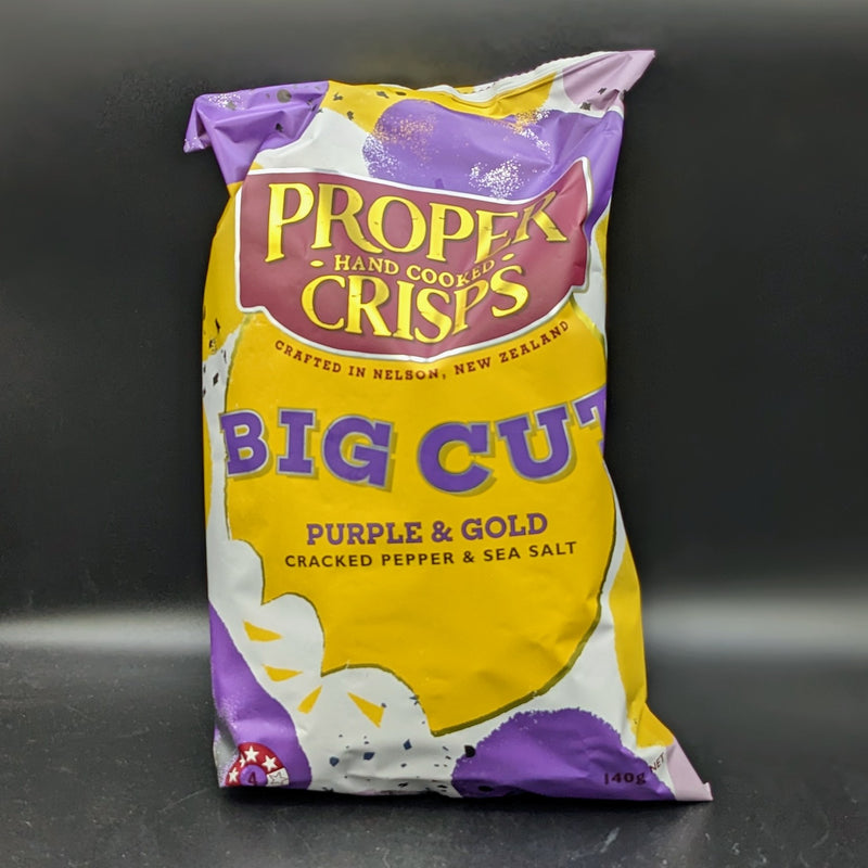 Proper Crisps Big Cut Purple and Gold 140g