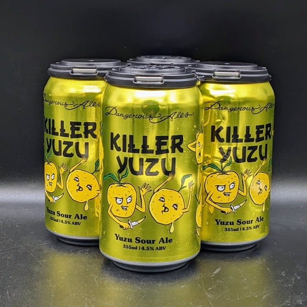 Dangerous Ales Killer Yuzu Sour Can Sgl
