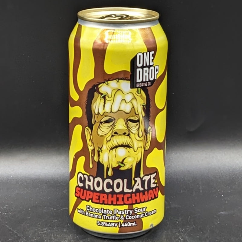 One Drop Chocolate Superhighway Choc Pastry Sour Can Sgl