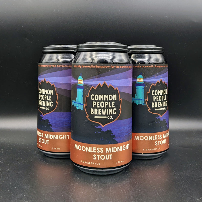 Common People Moonless Midnight Stout Can 4pk