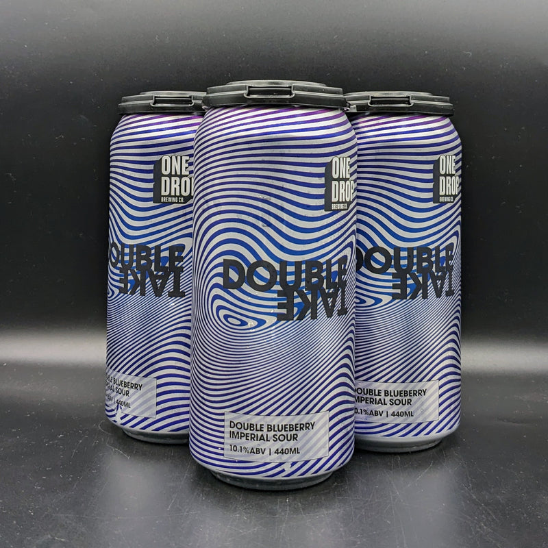 One Drop Double Take Blueberry Imperial Sour Can 4pk