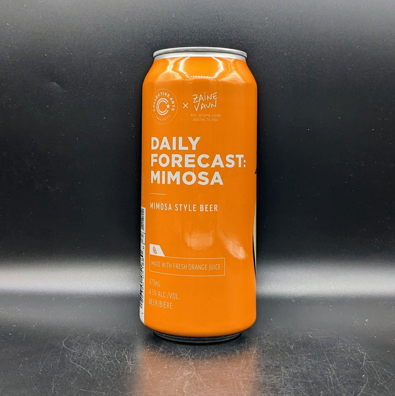 Collective Arts Daily Forecast Mimosa Sour Can Sgl
