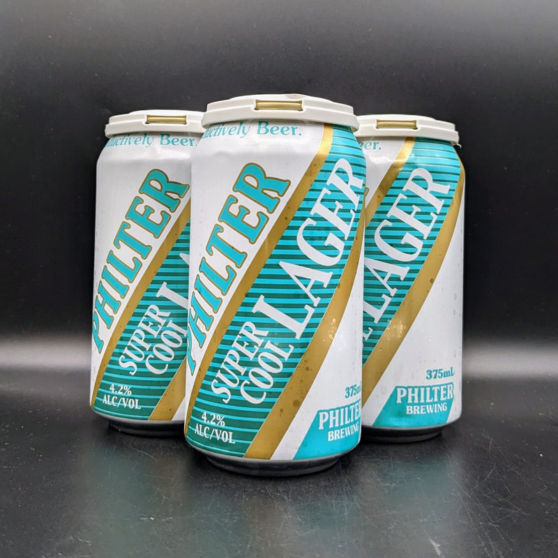 Philter Super Cool Lager Can 4pk