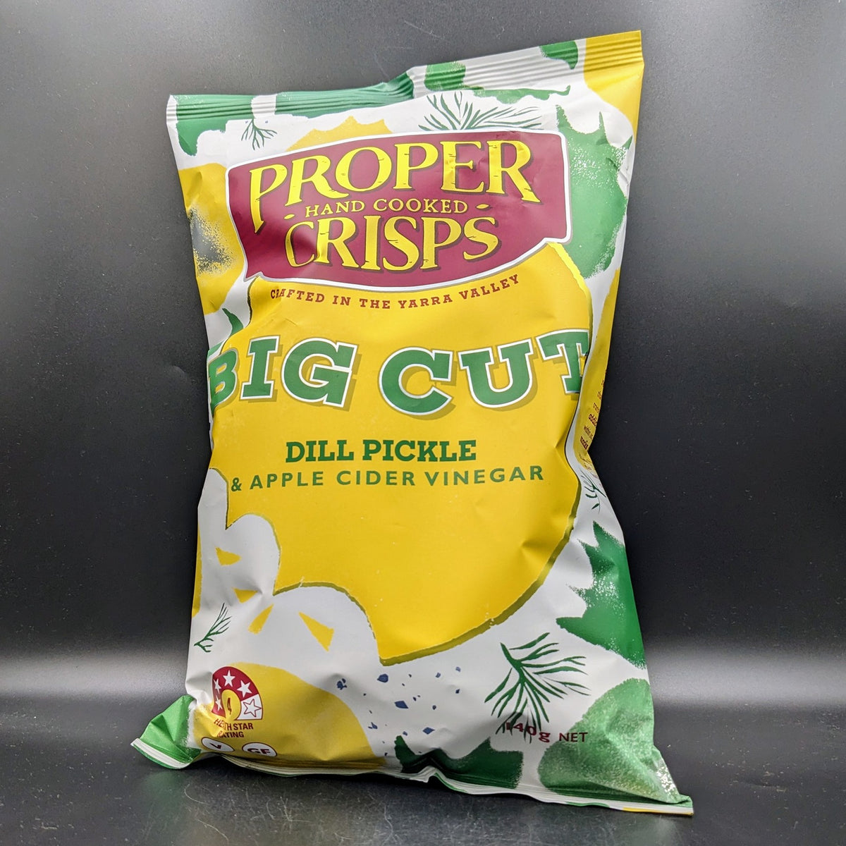 Proper Crisps Big Cut Dill Pickle 140g