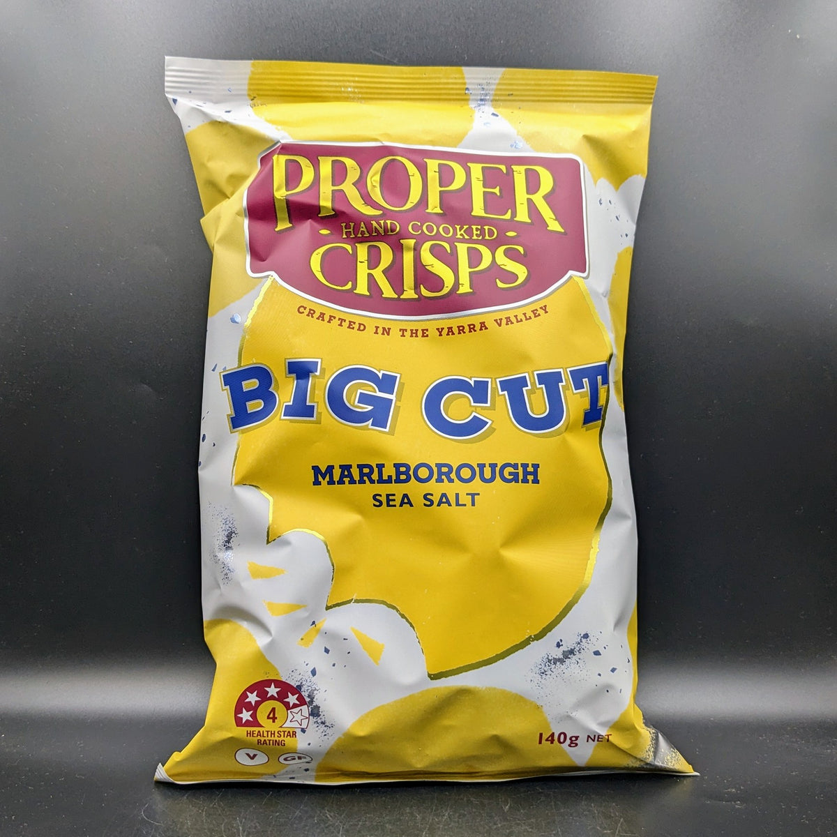Proper Crisps Big Cut Marlborough Sea Salt 140g