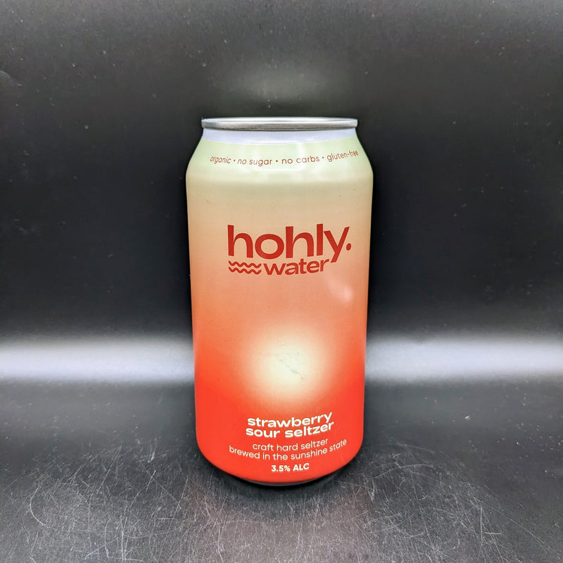 Hohly Water Strawberry Sour Seltzer Can Sgl