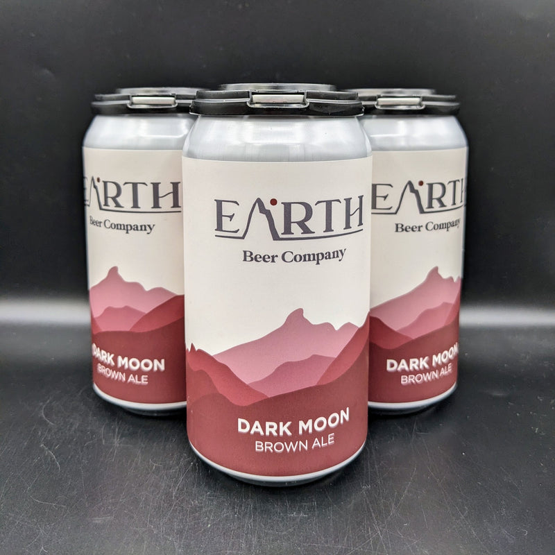 Earth Beer Dark Moon Brown Ale Can 4pk