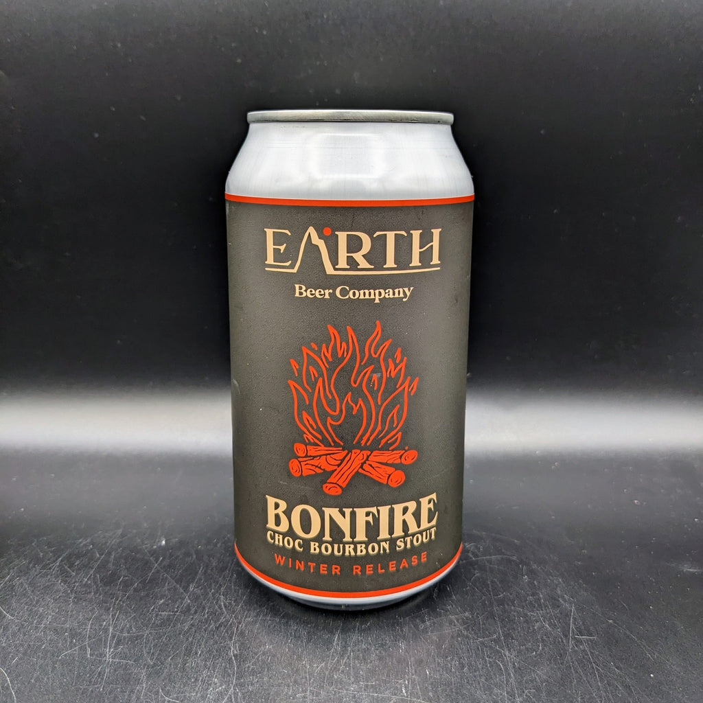 Earth Beer Bonfire Stout Can Sgl - Saccharomyces Beer Cafe