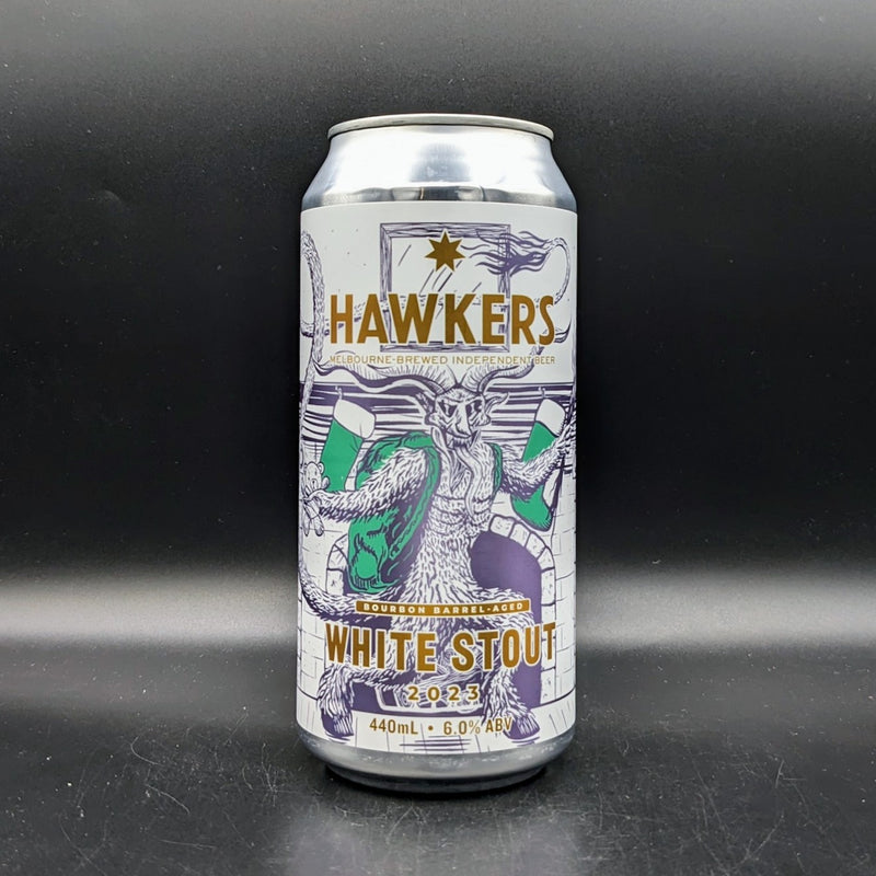 Hawkers Bourbon Barrel Aged White Stout Can Sgl