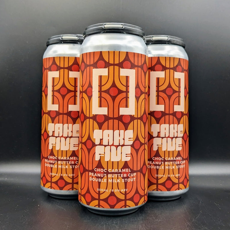 Working Title Take Five Choc Caramel Peanut Butter Cup Double Milk Stout Can 4pk