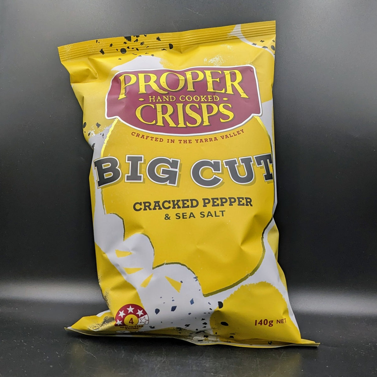 Proper Crisps Big Cut Cracked Pepper 140g