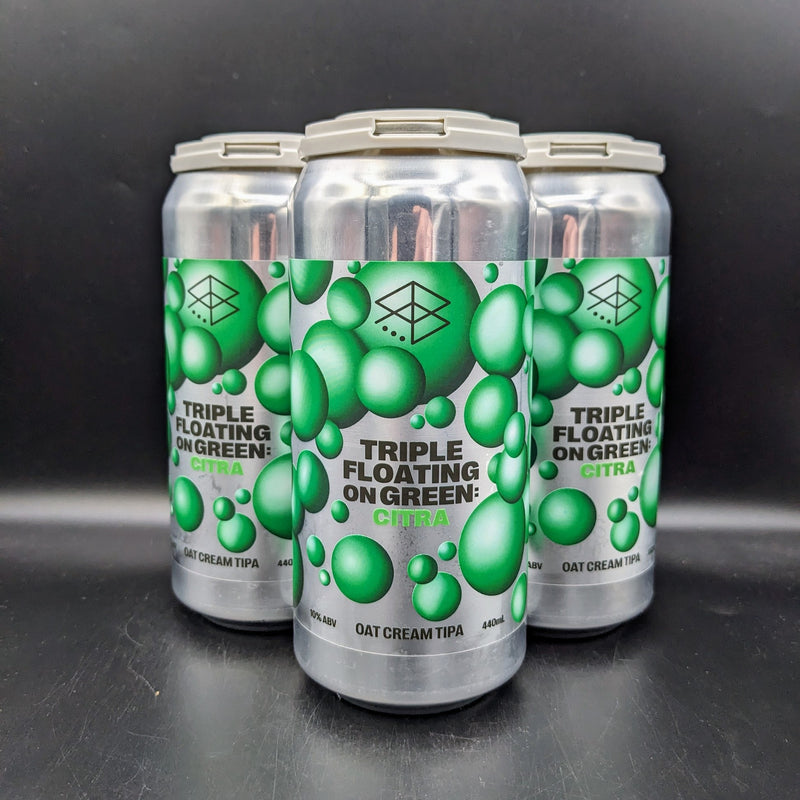 Range Triple Floating on Green: Citra Oat Cream TIPA Can 4pk