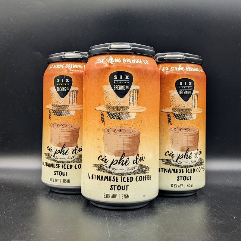 Six Strings Vietnamese Iced Coffee Stout Can 4pk