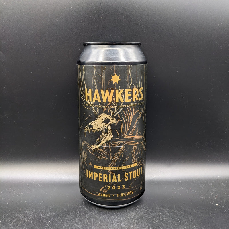 Hawkers Maple Barrel Aged Imperial Stout 2023 Can Sgl