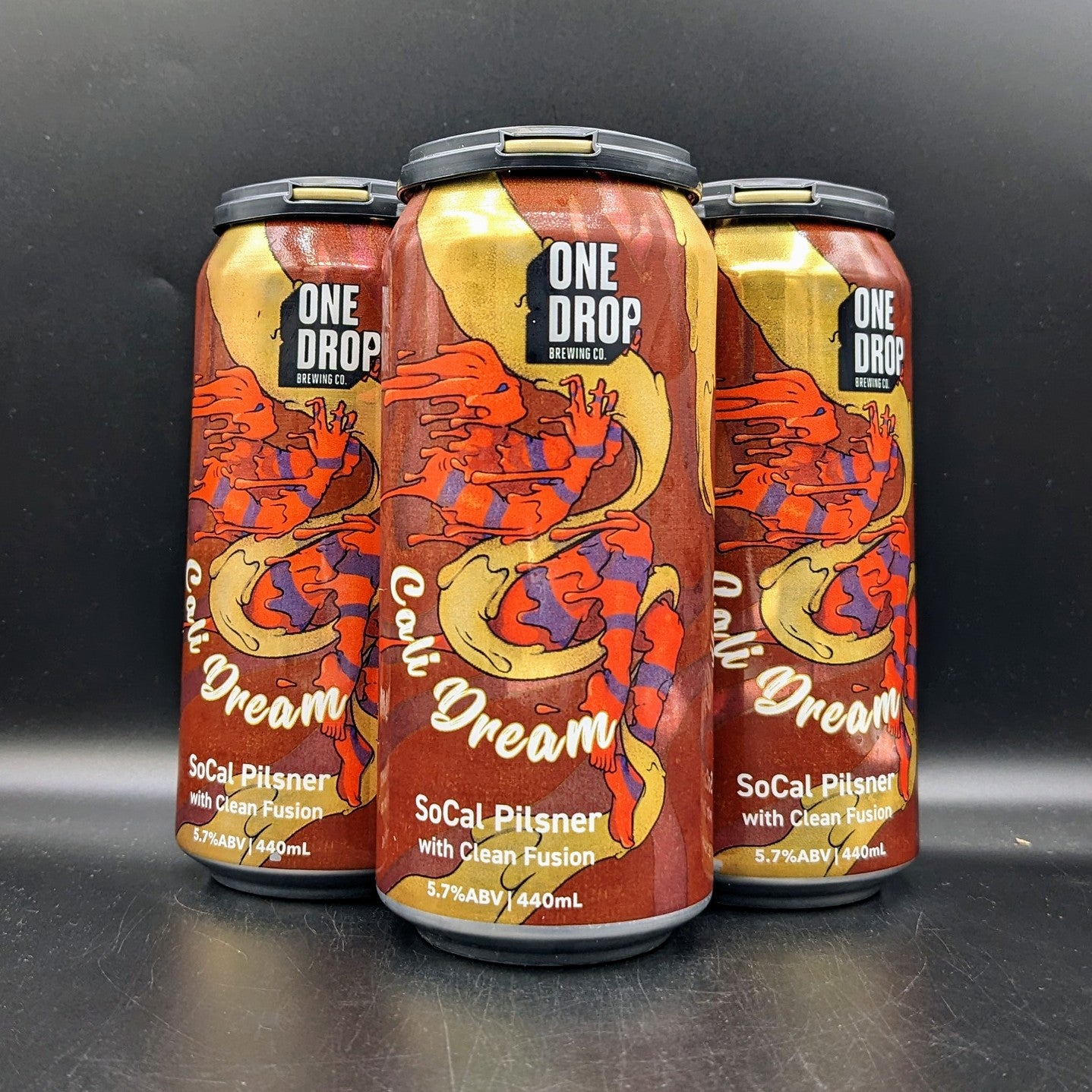 One Drop Cali Dream West Coast Pilsner Can 4pk