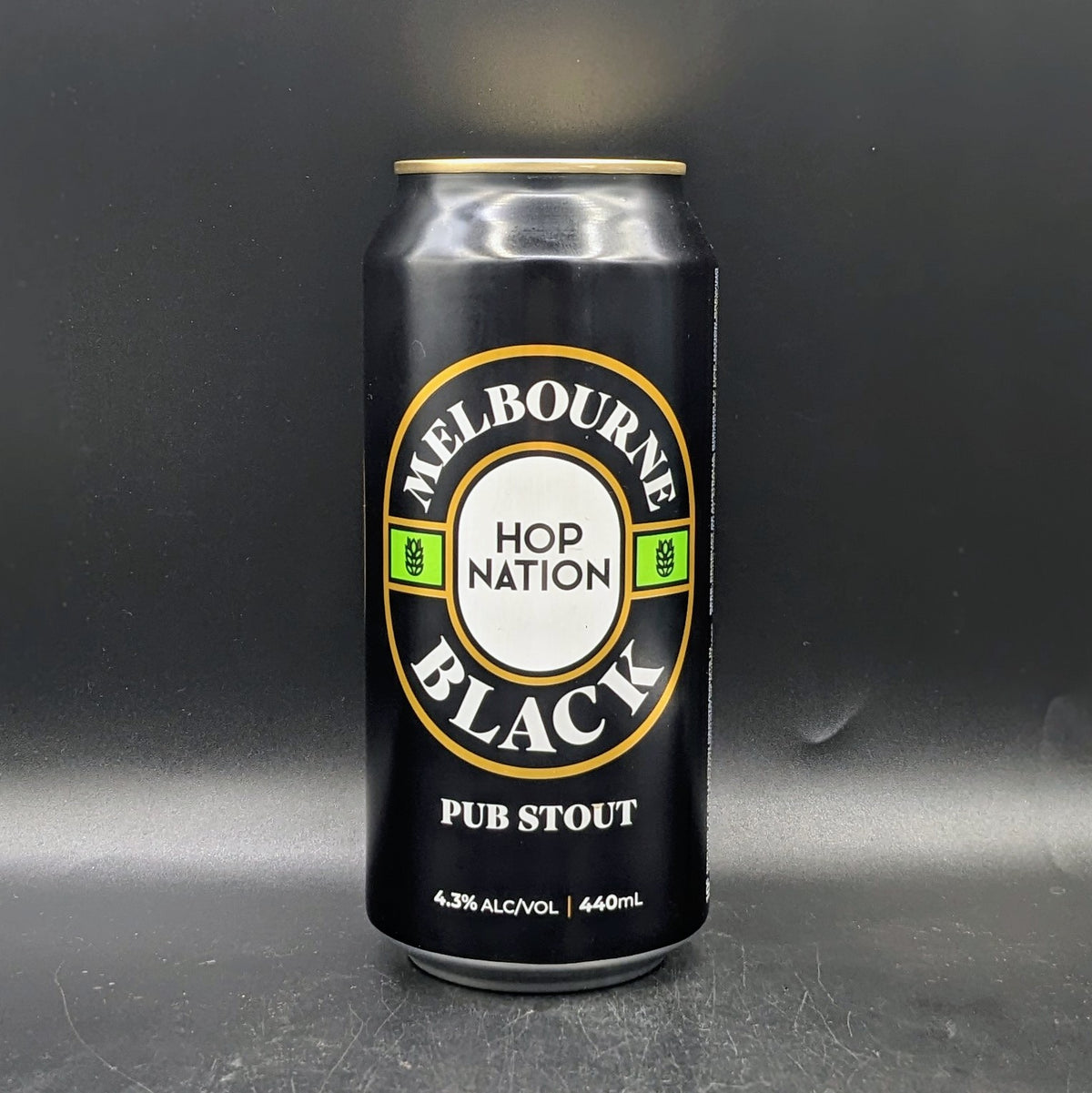 Hop Nation Melbourne Black Pub Stout Sgl